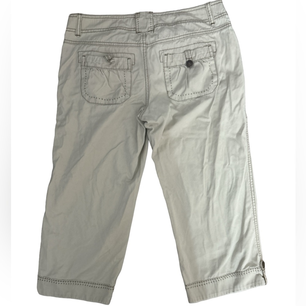 Khaki Capri